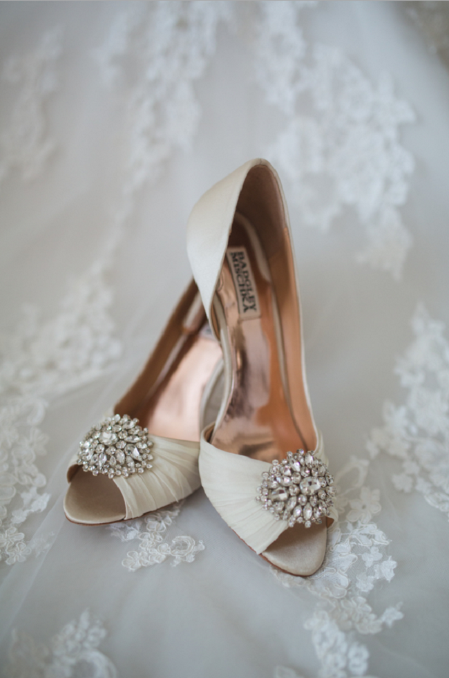 Свадебные туфли с открытым носом фото8