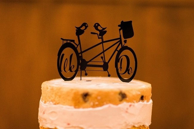 фигурка велосипед на свадебный торт