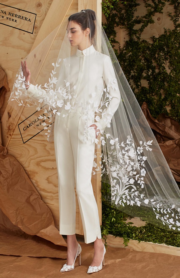 необычный свадебный наряд невесты