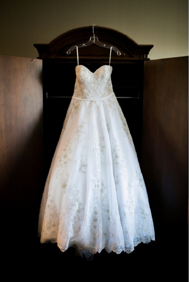 образ невесты в пышном платье
