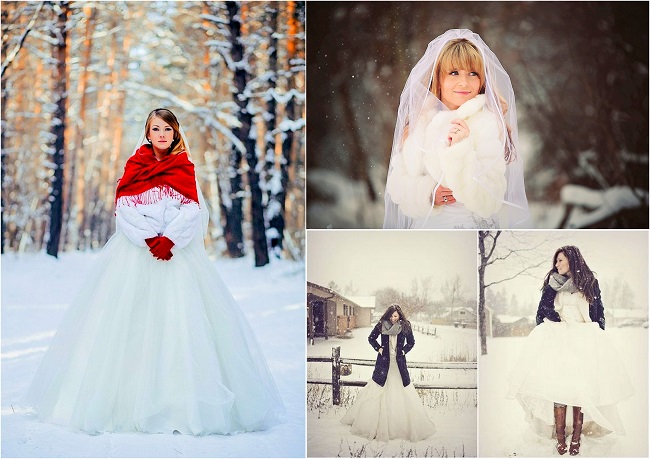 зимние невесты фото образа