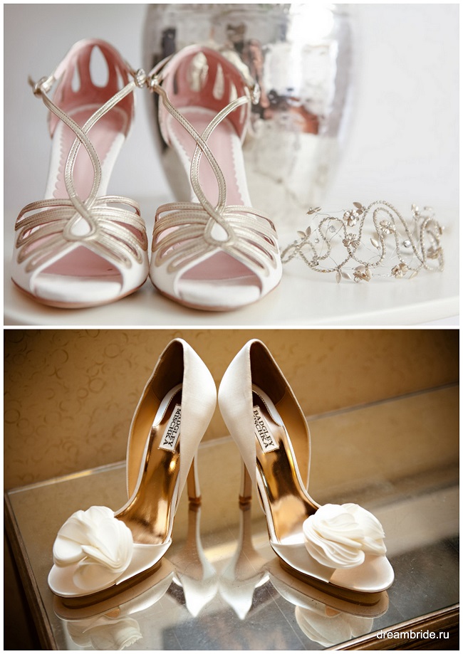 бежевые босоножки и открытые туфли на свадьбу