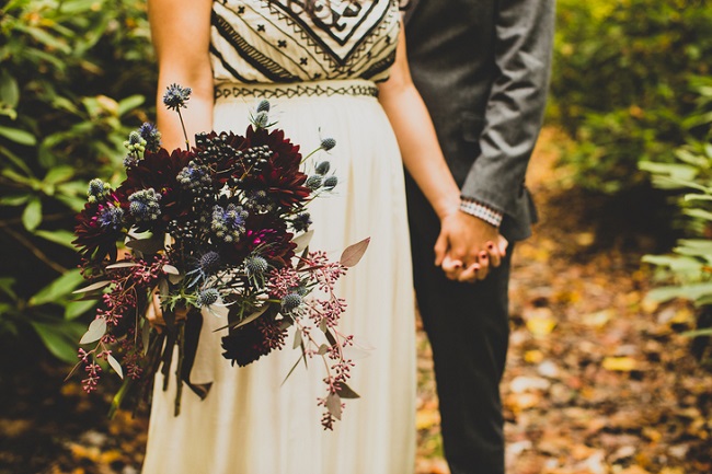 свадьба в бордовом цвете фото