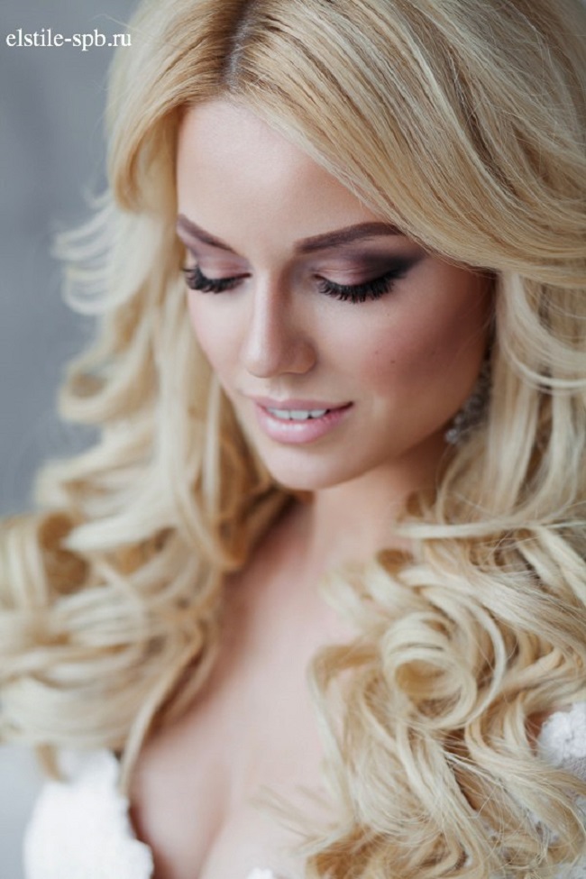 свадебный макияж фото для блондинок14