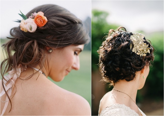 цветы для волос на свадьбу фото