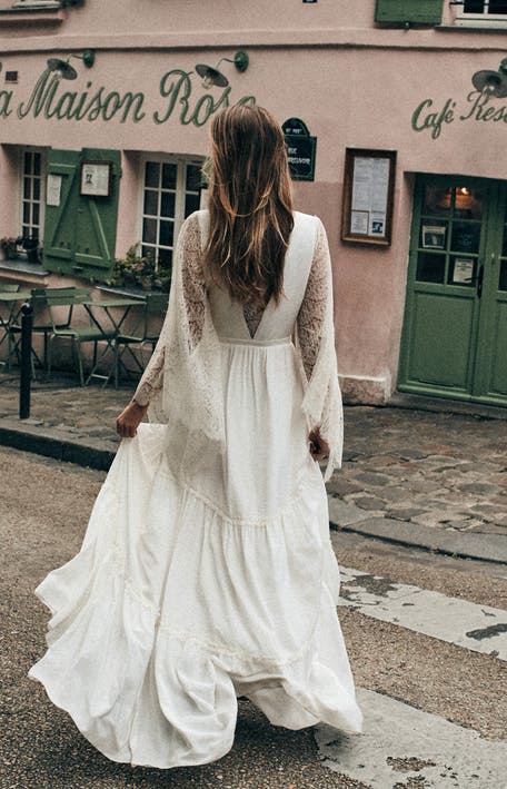 Свадебное платье в стиле бохо. Тенденции 2021 года
