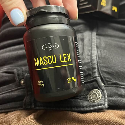 MASCU LEX: Революционный прорыв в укреплении мужской сексуальной силы