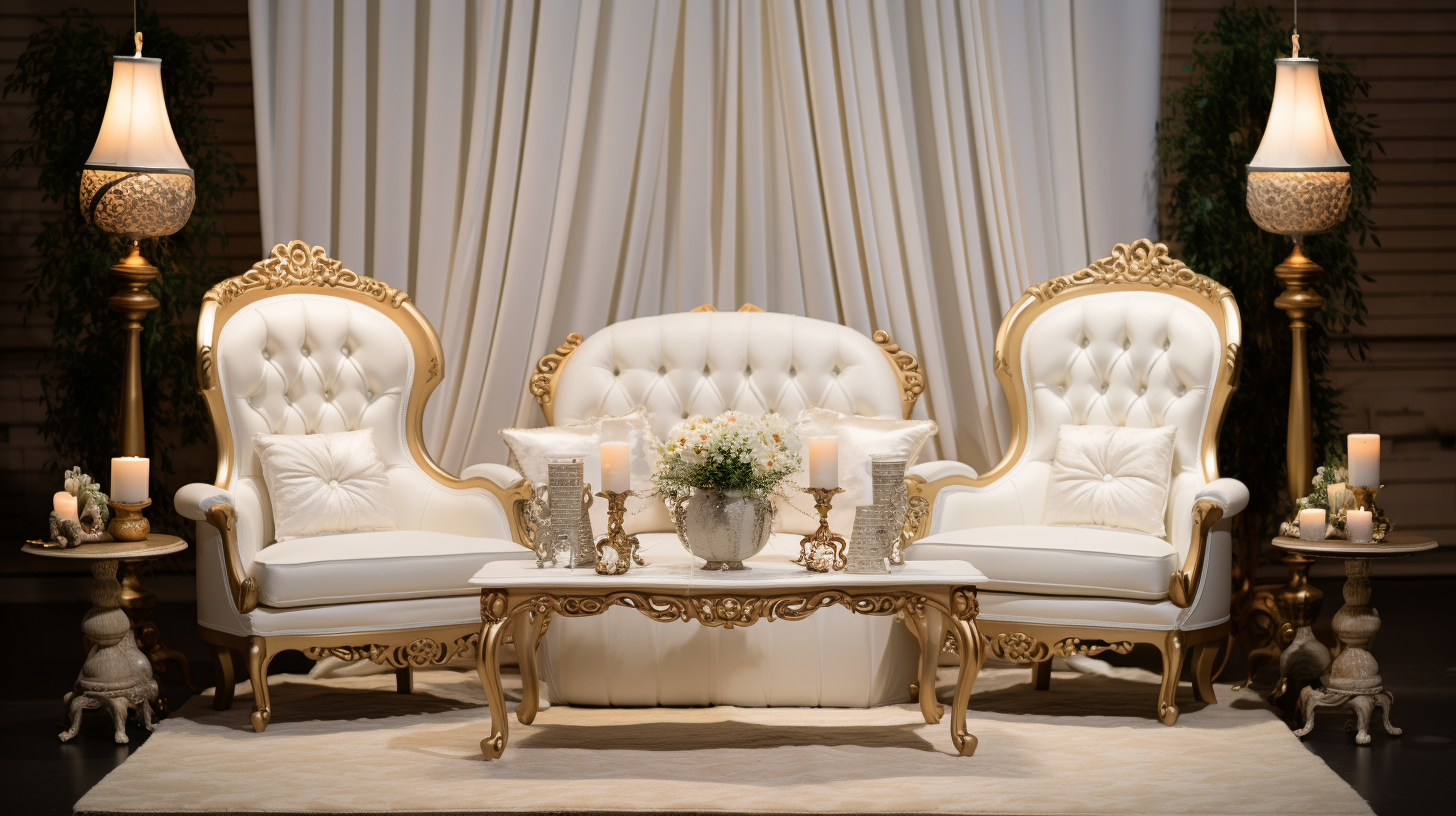 Аренда мебели на свадьбу: преимущества и советы