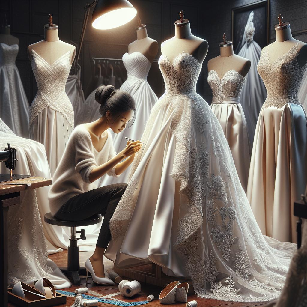 Пошив свадебных платьев: от идеи до реализации