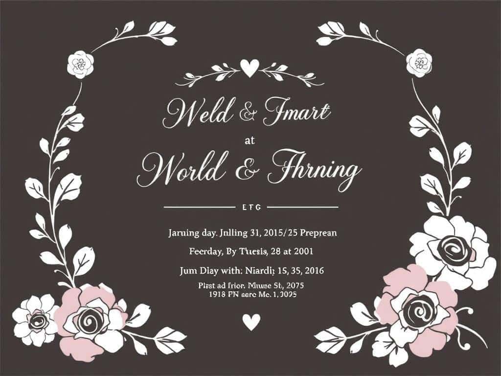 wedding invitationфото