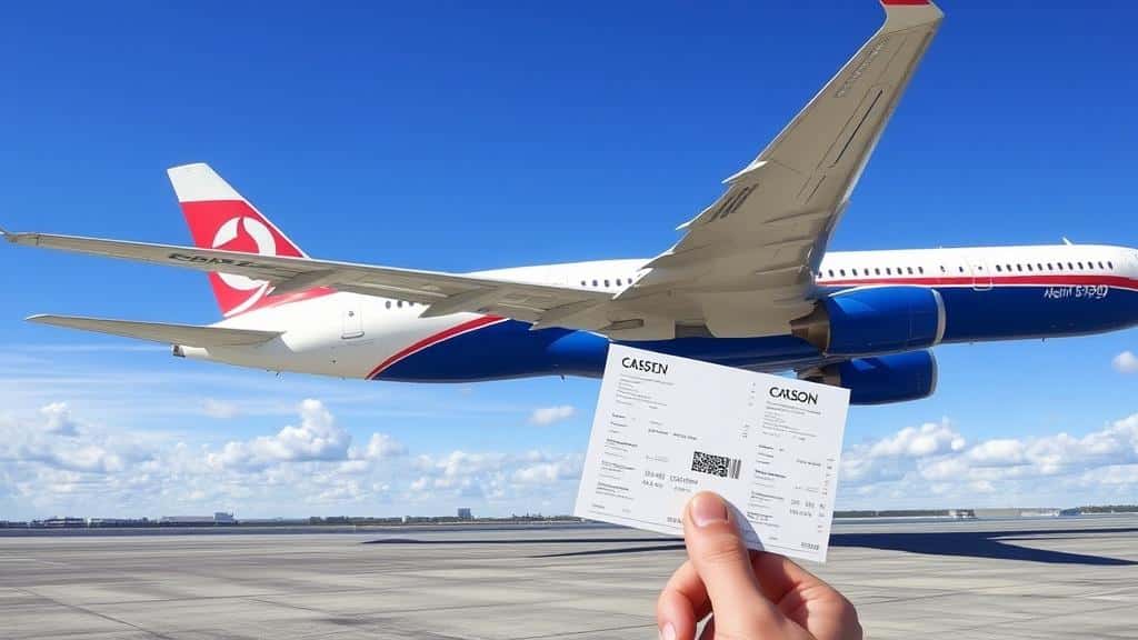 Purchase of a plane ticketфото